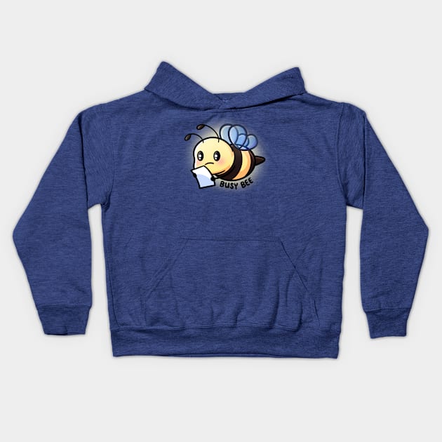 Busy Bee Kids Hoodie by Sammy Doo